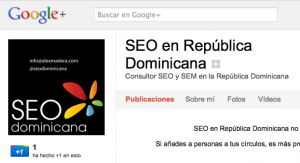 seodominicana en google+