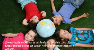 fundacion jovenes regalando sonrisas